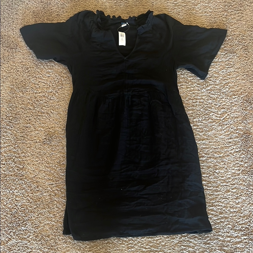 Old Navy Black Short Sleeve Dress